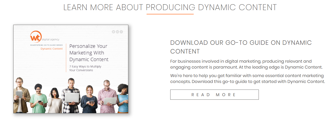 Learn More About Producing Dynamic Content: Download Our Guide